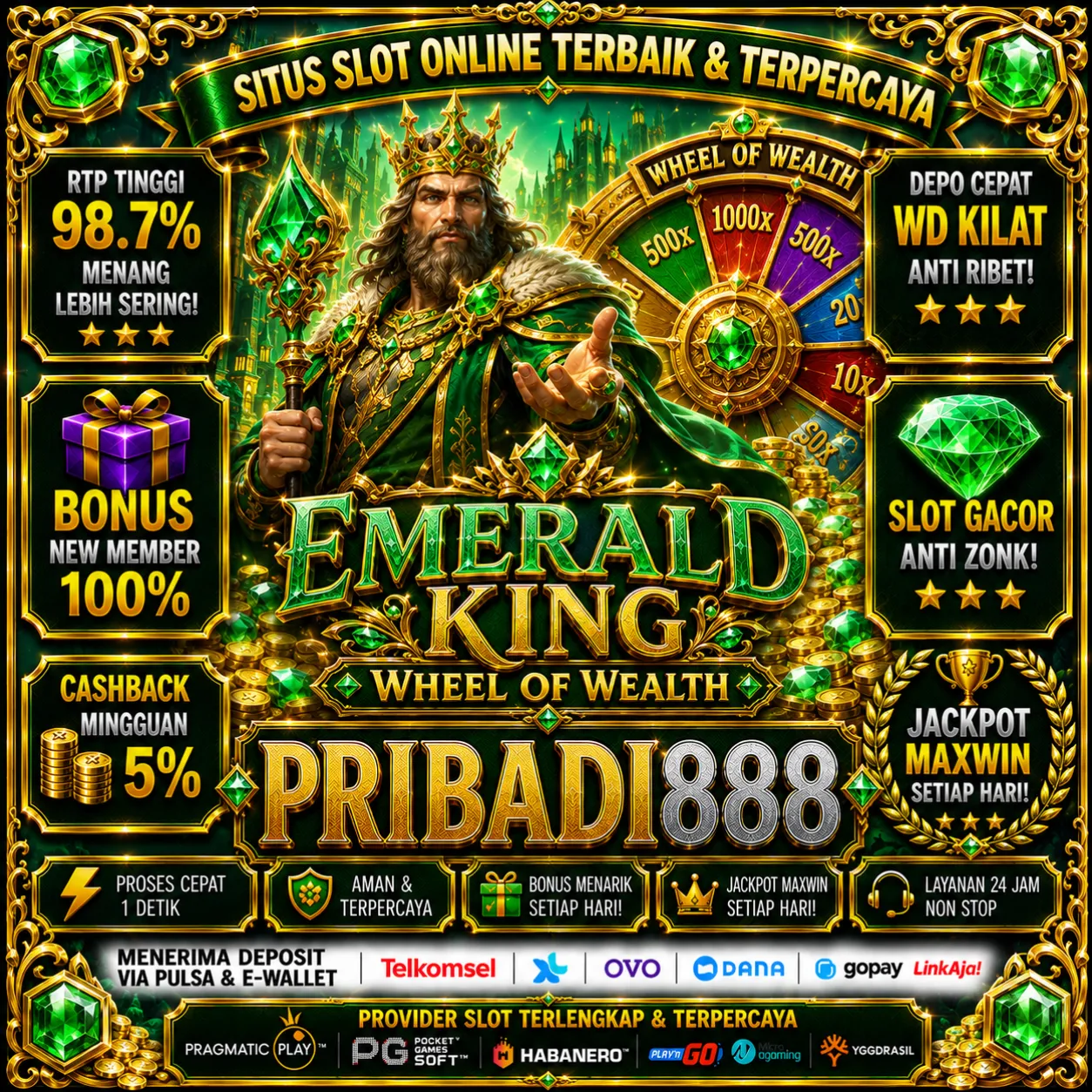 PRIBADI888Banner